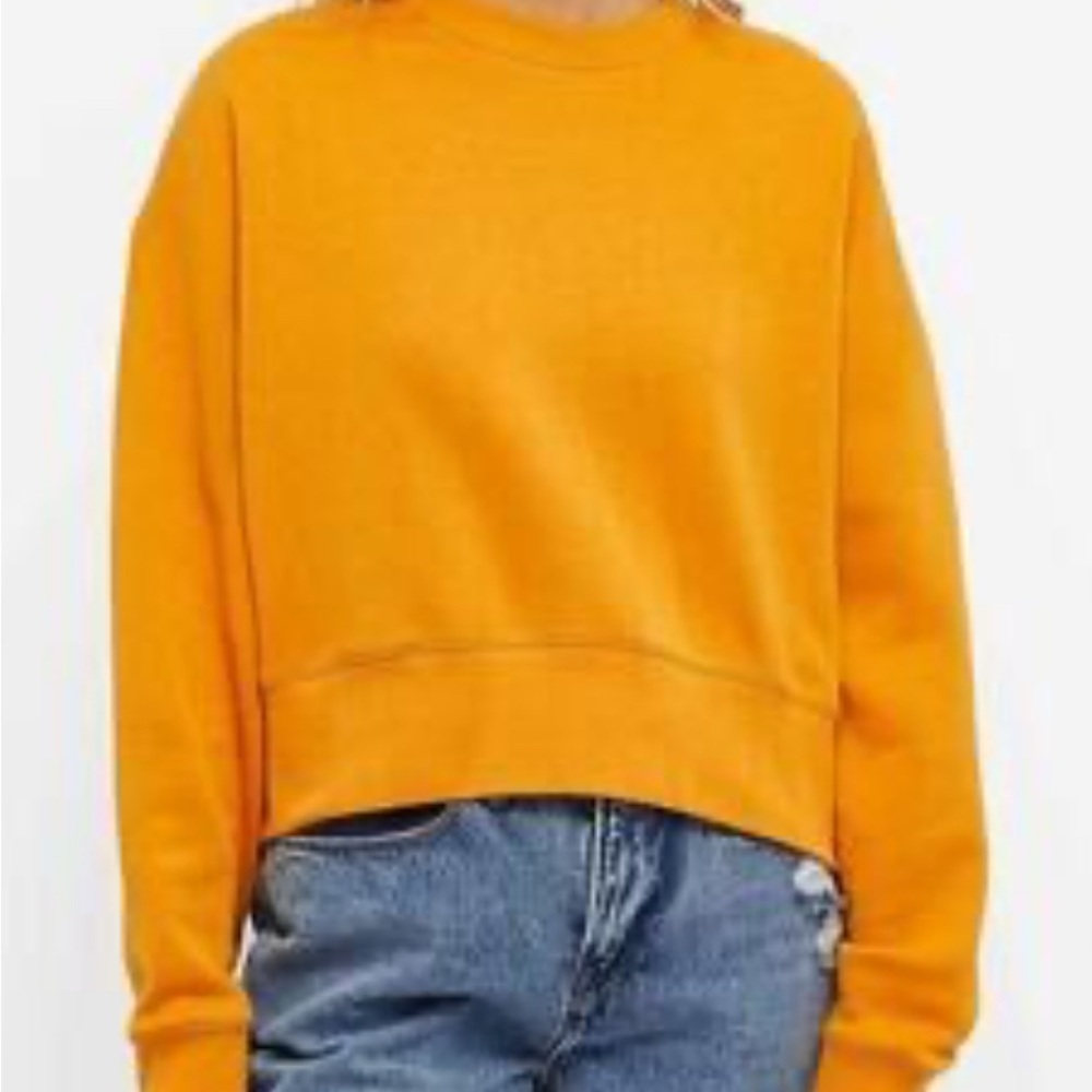 COS Warm Amber Sweatshirt
